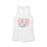 Persian Cat Statue Tank Top