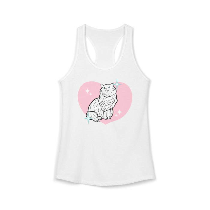 Persian Cat Statue Tank Top