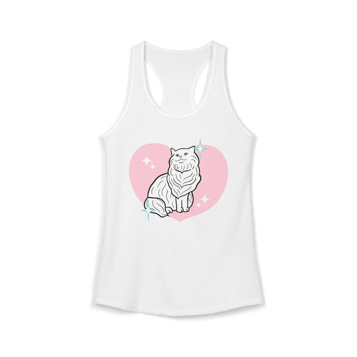 Persian Cat Statue Tank Top
