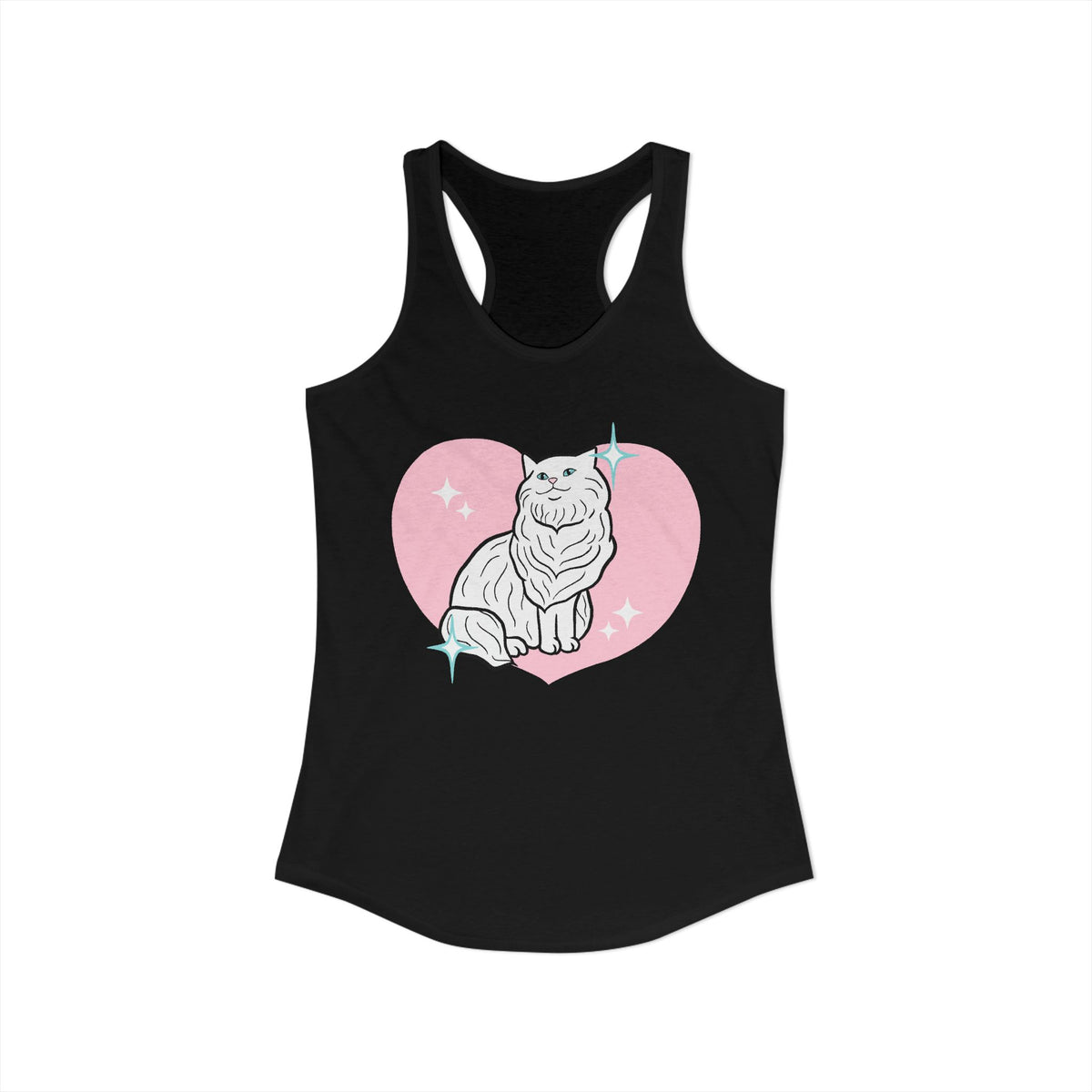 Persian Cat Statue Tank Top