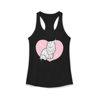Persian Cat Statue Tank Top