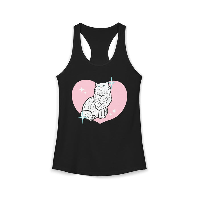 Persian Cat Statue Tank Top