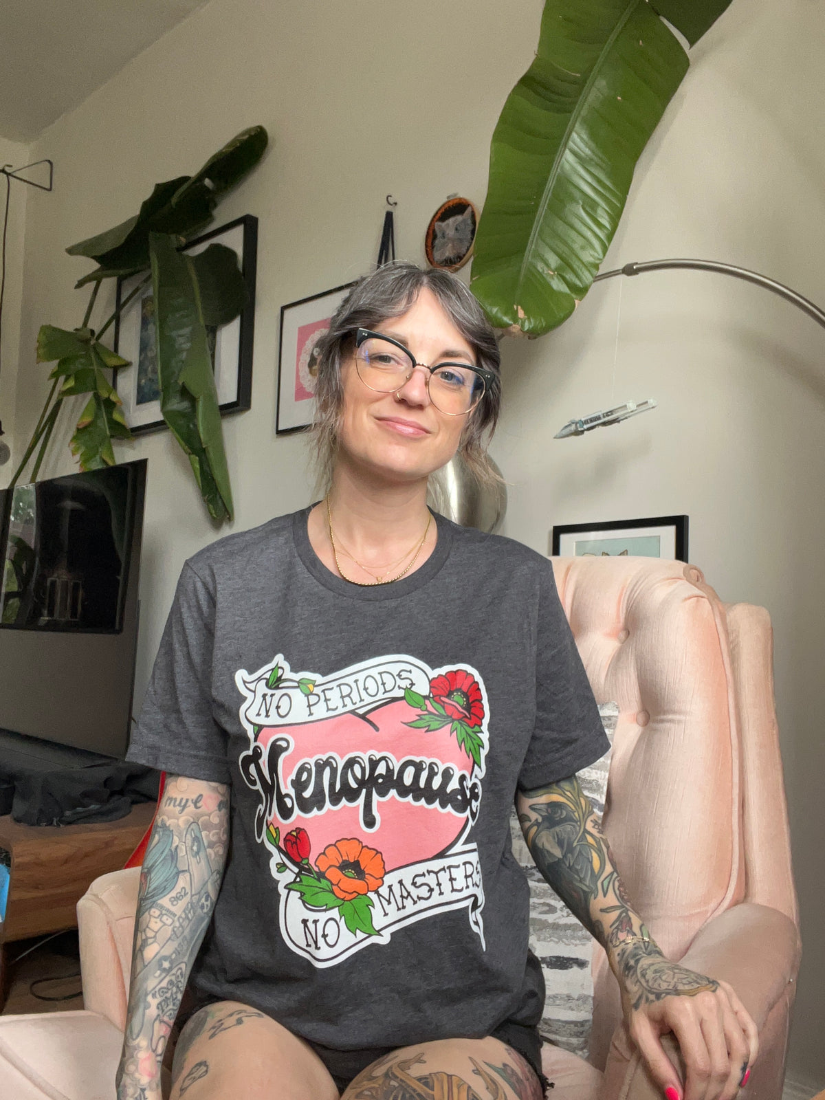 Menopause - No Periods | No Masters T-Shirt