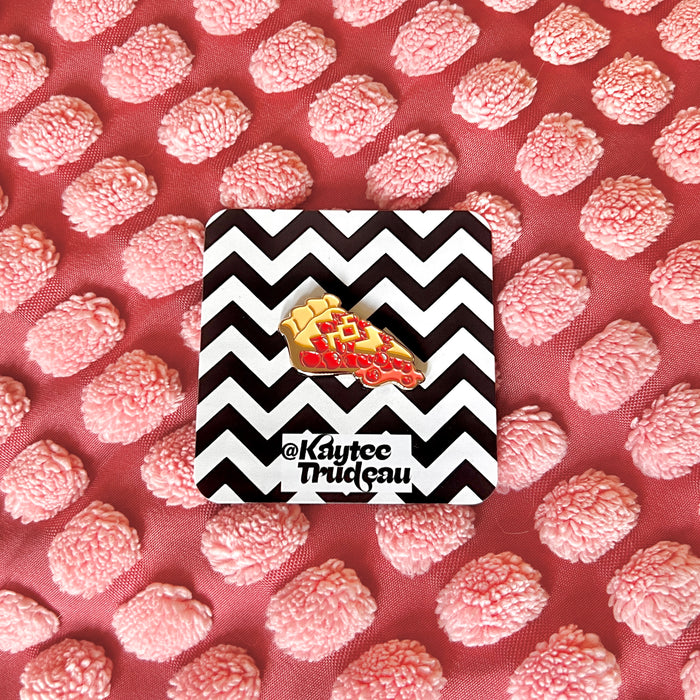 Owl Cave Cherry Pie Lapel Pin | Twin Peaks