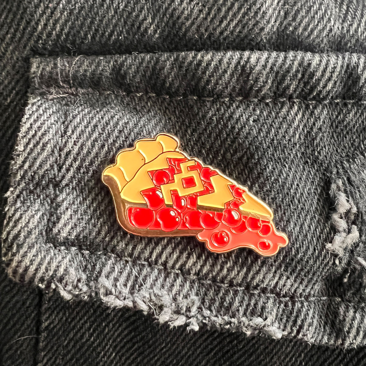 Owl Cave Cherry Pie Lapel Pin | Twin Peaks