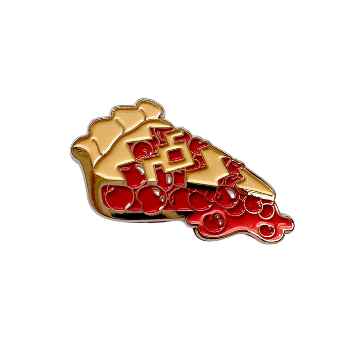 Owl Cave Cherry Pie Lapel Pin | Twin Peaks