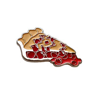 Owl Cave Cherry Pie Lapel Pin | Twin Peaks